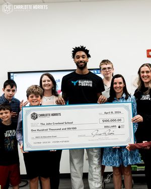 Image post by @hornets on Twitter