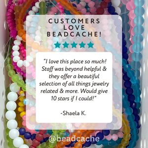 Image post by @beadcache on Instagram