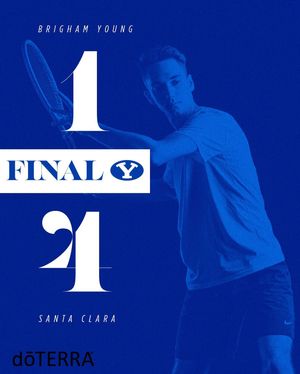 Image post by @byumtennis on Instagram