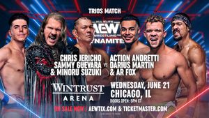 Image post by @AEW on Twitter