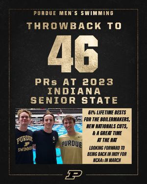 Image post by @purduemswimdive on Instagram