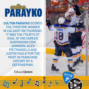 Image post by @StLouisBlues on Twitter