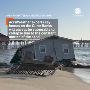 Image post by @AccuWeather on Facebook