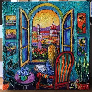 Image post by @monaedulescoart on Instagram