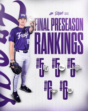 Image post by @TCU_Baseball on Twitter