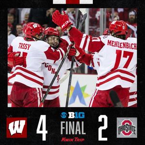 Image post by @badgermhockey on Instagram
