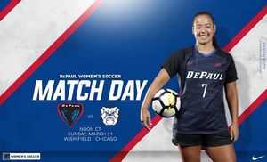 Image post by @depaulwsoc on Instagram