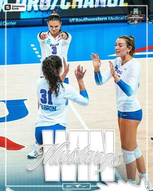 Image post by @smuvolleyball on Instagram