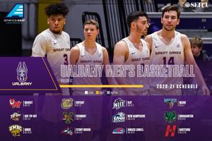 Image post by @ualbany_mbb on Instagram