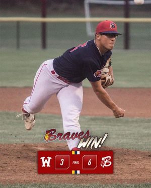 Image post by @BourneBravesCCBL on Facebook