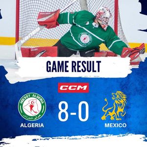Image post by @Hockey_Algeria on Twitter