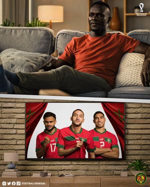 Image post by @FootballSenegal on Twitter