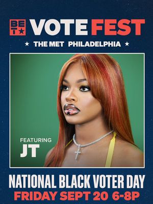 Image post by @BET on Twitter