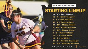 Image post by @sundevilwlax on Instagram