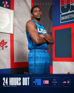 Image post by @usabasketball on Twitter