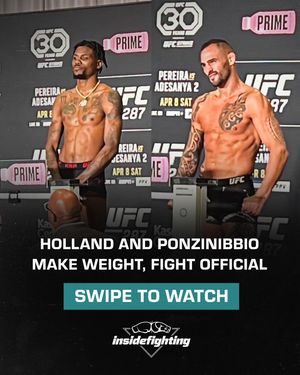 Image post by @insidefighting on Instagram