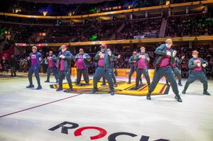 Image post by @CavsEntertainmentTeams on Facebook