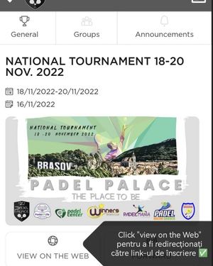 Image post by @padelpalaceromania on Instagram