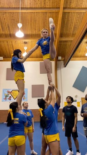 Video post by @butlertornadocheer on Facebook
