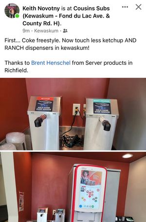 Image post by @ServerProducts on Facebook