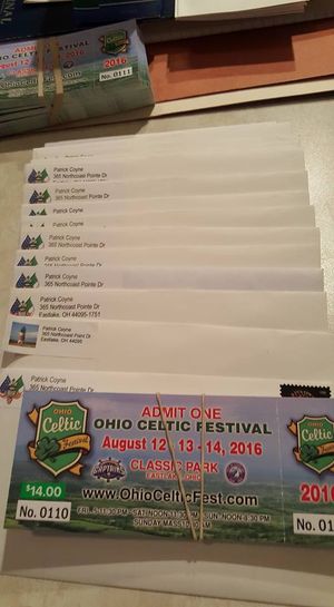Image post by @ohiocelticfest on Facebook