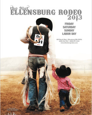 Image post by @ellensburgrodeo on Instagram