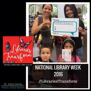 Image post by @stjohnscountylibrary on Instagram