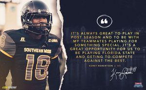 Image post by @southernmissfb on Instagram