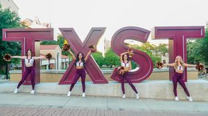 Image post by @txststrutters on Instagram