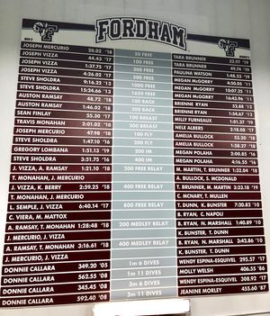 Image post by @fordhamswimdive on Instagram