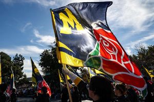 Image post by @umichband on Instagram