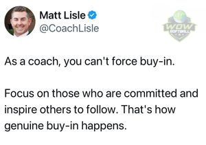 Image post by @worldofwomensoftball on Instagram