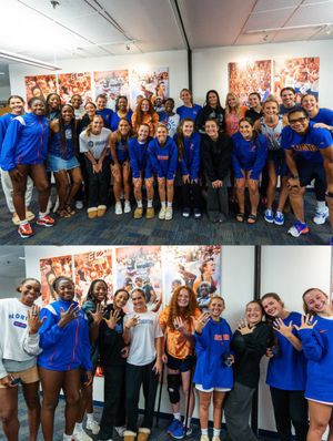 Image post by @GatorsVB on Twitter