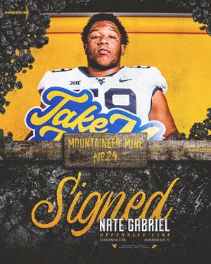 Image post by @wvufootball on Instagram