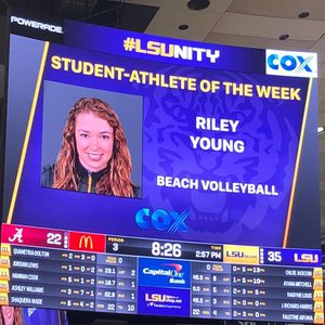 Image post by @lsubeachvb on Instagram