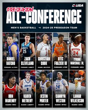Image post by @ConferenceUSA on Twitter