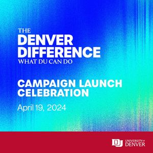 Image post by @uofdenver on Instagram
