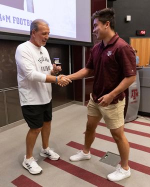 Image post by @aggiefootball on Instagram