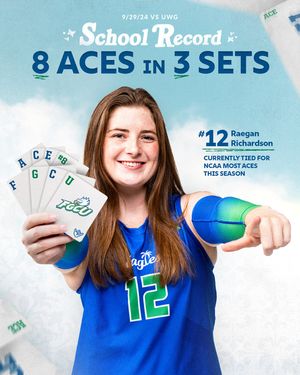 Image post by @fgcu_vb on Instagram