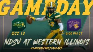 Image post by @ndsufootball on Instagram