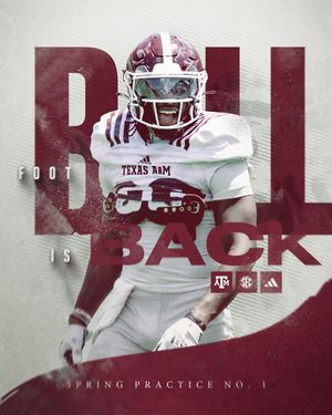 Image post by @aggiefootball on Instagram