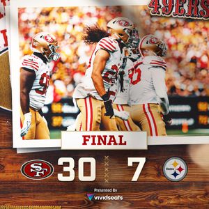 Image post by @49ers on Instagram