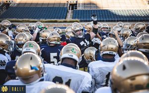 Image post by @ndfootball on Instagram