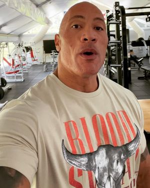 Image post by @therock on Instagram