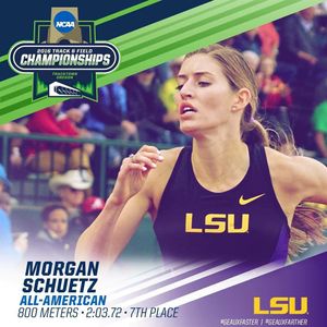 Image post by @lsutrackfield on Instagram