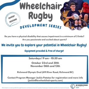Image post by @bcwheelchairsports on Instagram