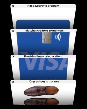 Image post by @visa on Instagram