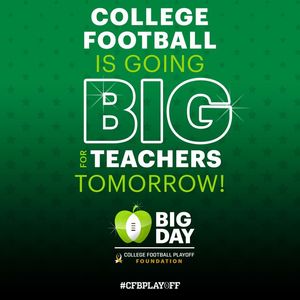 Image post by @CollegeFootballPlayoff on Facebook