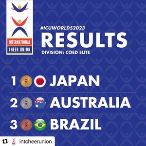 Image post by @cheer_japan on Instagram