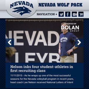 Image post by @nevada_volleyball on Instagram